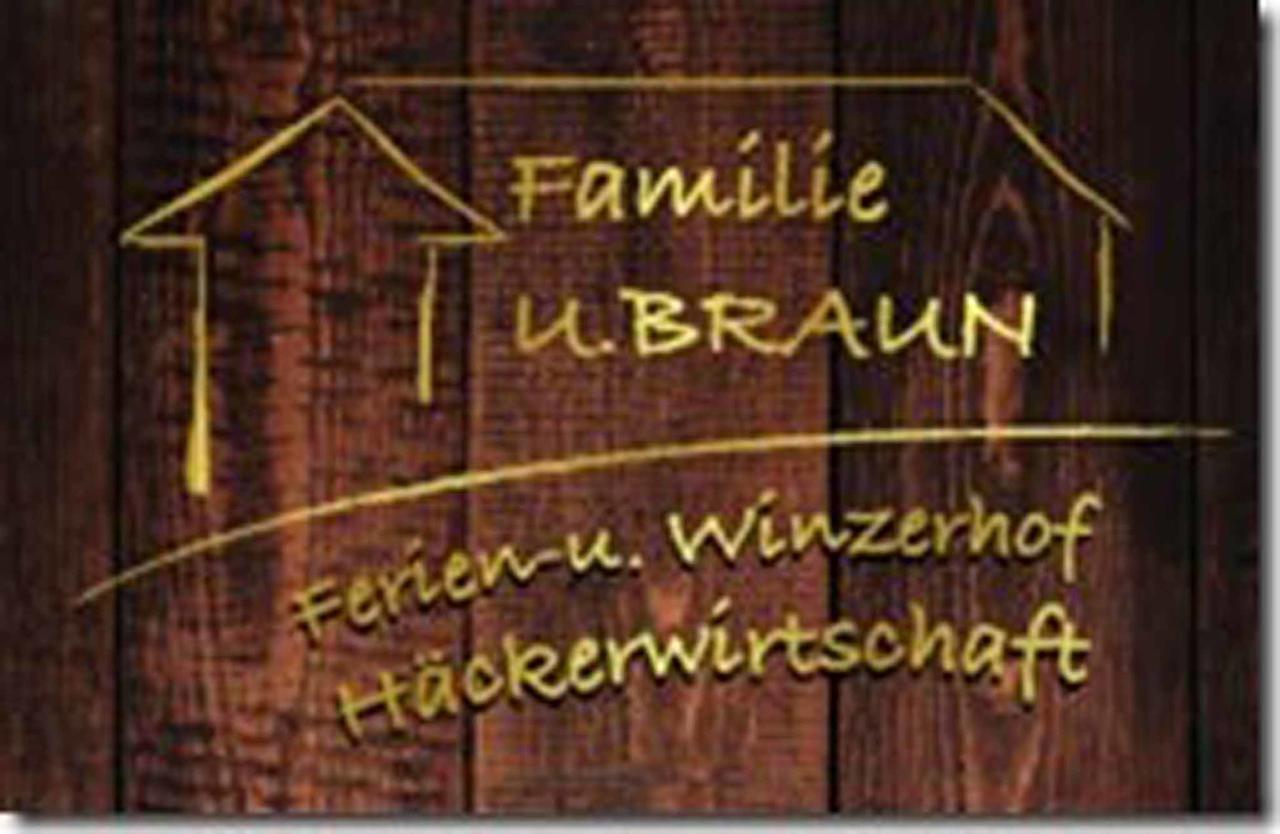 Appartement Ferien- Und Winzerhof Ute Braun à Nordheim am Main Extérieur photo